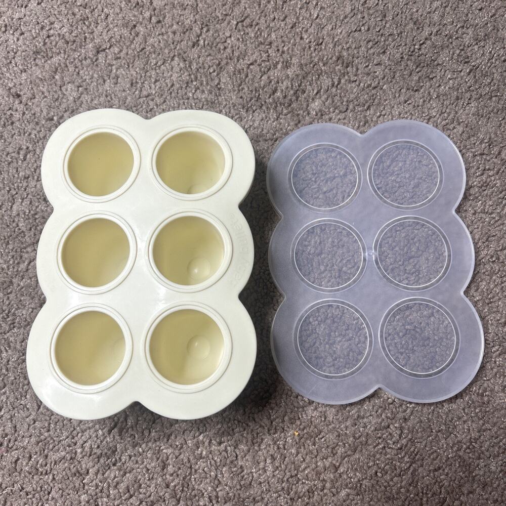 Baby Bullet Silicone Freezer Tray With Lid Baby Food Storage